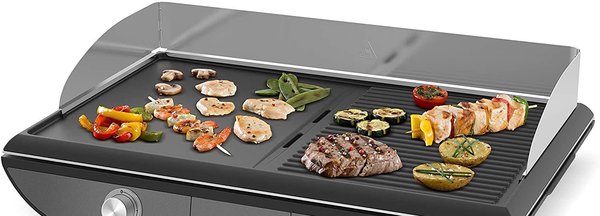 Profitez de la cuisine en plein air avec une plancha électrique